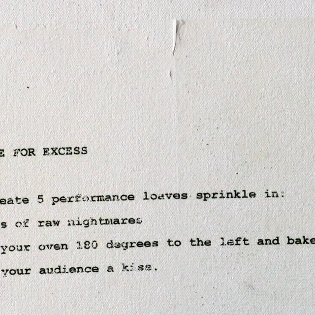 Contemporary "Prompt" Contemporary Word Art Monoprint For Sale - Image 3 of 5