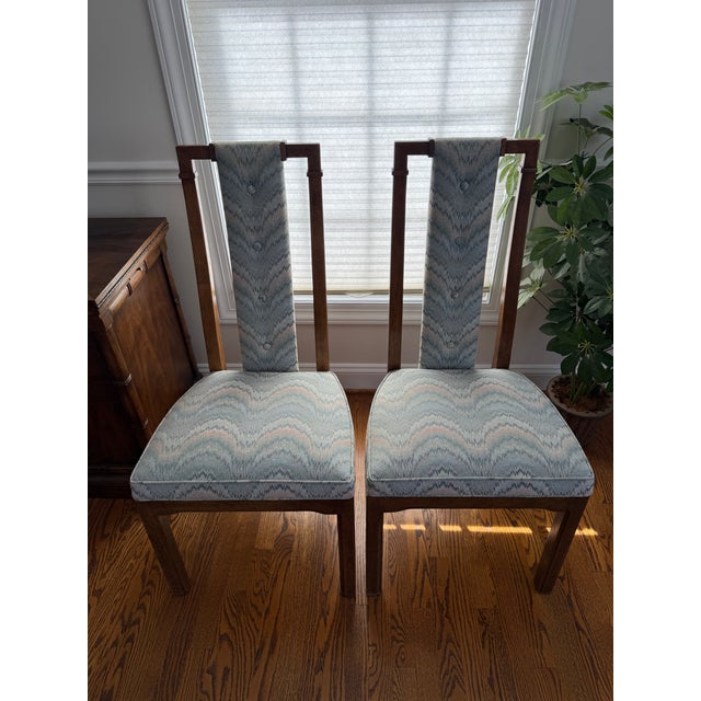 Vintage 1970s Chinoiserie Dining Set With Century Chin Hua Extension Table and 6 Chairs For Sale - Image 17 of 18