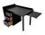 Wood Art Deco Modernist Black Lacquered Desk, 1930s For Sale - Image 7 of 9