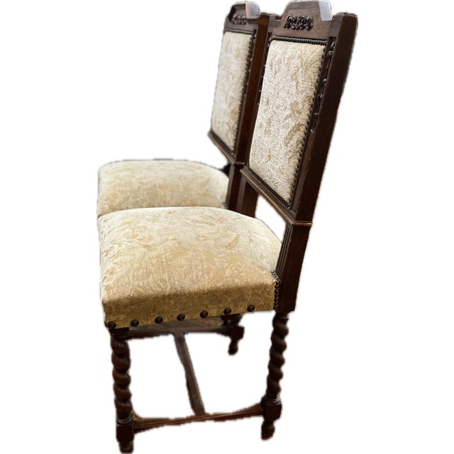 Victorian Early 20th Century East Lake Victorian Chairs For Sale - Image 3 of 4