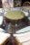 Vintage Italian Bamboo Dining Set with Six Chairs Italian Bamboo, Rawhide Table: 54" Dia. x 29" H; Chairs: 37 1/2" H x 22...