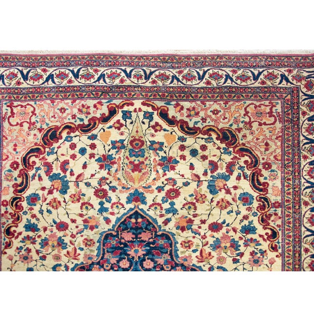 Early 20th Century Tehran Rug For Sale - Image 15 of 15
