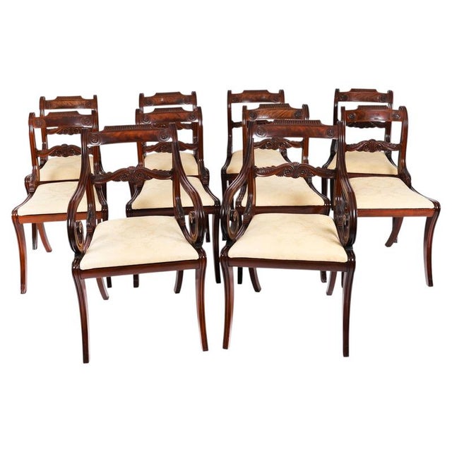 Vintage Dining Chairs by William Tillman, 1970s, Set of 10 For Sale - Image 18 of 18
