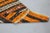 1970s Southwestern Style Handmade Pumpkin Orange Turkish Kilim Area Rug For Sale - Image 9 of 11