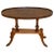 Antique Regency Oval Yew Wood Pie Crust Edge Coffee Table on Sabre Feet For Sale - Image 13 of 13