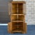 A late 20th century Ethan Allen Heirloom collection American Traditional solid maple corner china cabinet or etagere...