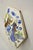 Ceramic Antique Persian Iznik Qajar Style Ceramic Pottery Tile Hexagonal Blue Couple C5 For Sale - Image 7 of 11