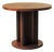 Art Deco Round Pedestal Side Table in Wood, France, 1950 For Sale