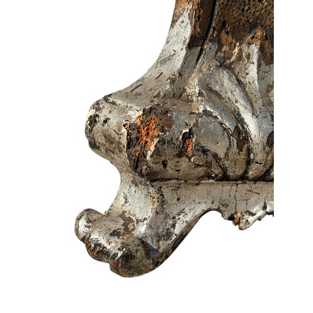 Mid 18th Century 18th C Italian Pricket Candle Holders, a Pair For Sale - Image 5 of 5