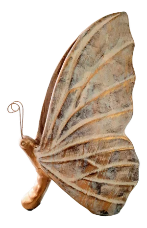 Vintage XL Butterfly Table Sculpture Figurine