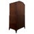 Antique English Edwardian Burr Walnut Cabinet For Sale - Image 10 of 13