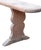 Long French Wabi-Sabi Pine Bench with Sculptural Trestle Supports, 1900 For Sale - Image 6 of 12