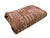 Brown Large Vintage Malian Brown & White Cotton Mud Cloth Textile 87" For Sale - Image 8 of 10