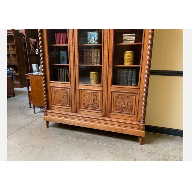 Antique Neo-Renaissance Bookcase,, 1880 For Sale - Image 11 of 12
