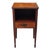 Georgian Style Mahogany Two-Tier Single Drawer BedSide Table For Sale