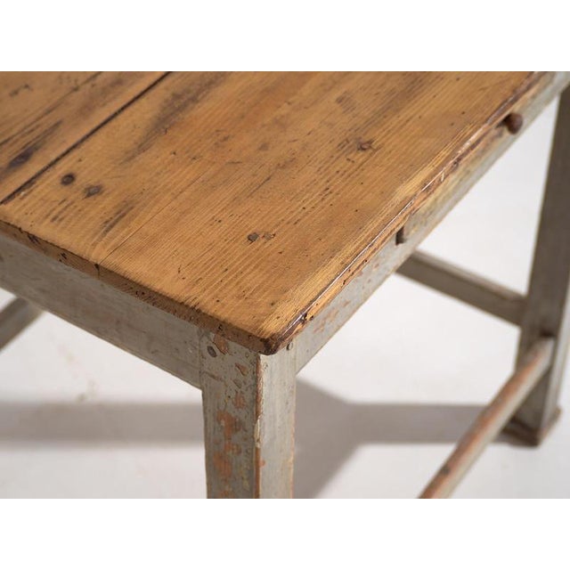 Gray Side Table, 1920s For Sale - Image 4 of 13