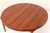 Brown Danish Side Table in Teak, 1970 For Sale - Image 8 of 10