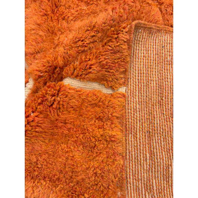 Moroccan Beni M’rirt Wool Rug – Hand Knotted Geometric Berber Carpet, Large Luxury Area Rug For Sale - Image 10 of 10