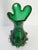 Mid-Century Modern Green Murano Glass Vase, 1960s For Sale - Image 3 of 6