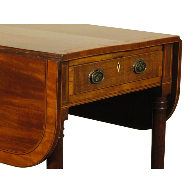 19th-C. English Pembroke Table For Sale In Boston - Image 6 of 12