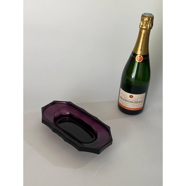 Art Glass Vide Poche or Ashtray, France, 1940s For Sale - Image 4 of 11