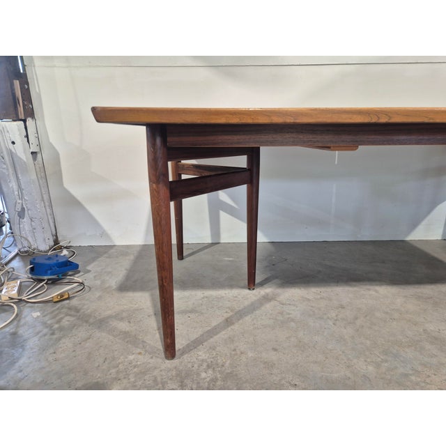 Rosewood Model 201 Conference Table by Arne Vodder for Sibast, 1960s For Sale - Image 7 of 11