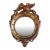 Mid 20th Century VTG Federal Eagle Convex Round Mirror Bulls Eye 13 Colonies For Sale