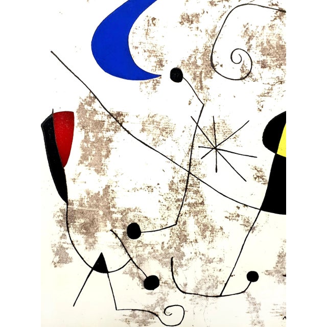 Early 21st Century Joan Miro - Moon and Sun - Pochoir 1957 For Sale - Image 5 of 7