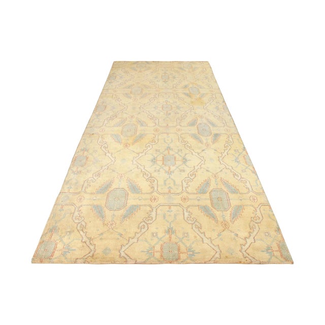 A 6x12 fragment runner hailing from an antique Agra rug, handmade in wool originating from India circa 1920-1930. Among...