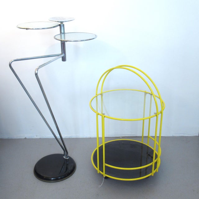 Black Modernist Side Table by Rodney Kinsman for Bieffeplast, 1980s For Sale - Image 8 of 12