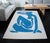 Henri Matisse "Blue Nude I" Inspired Silk Hand Woven Rug Minimalist Home Decor 5x7 Ft Approx For Sale - Image 4 of 16