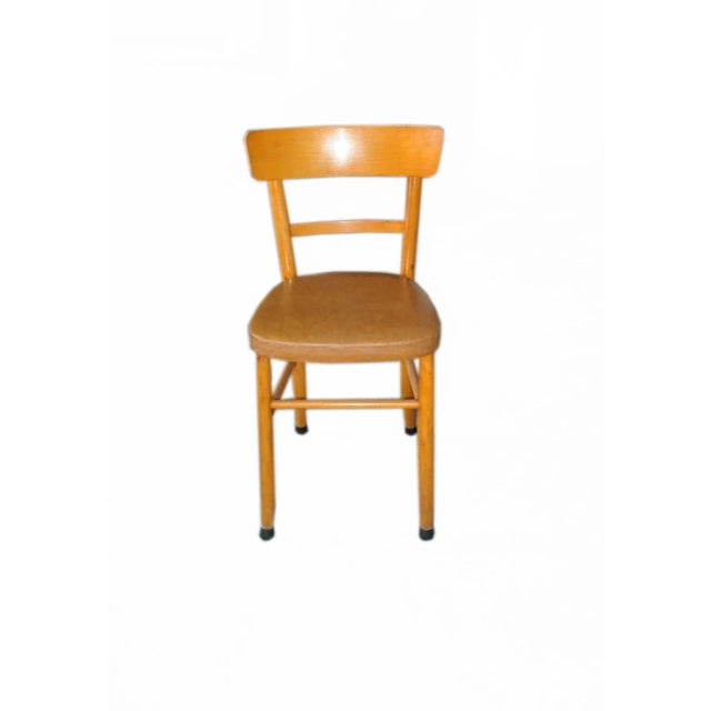 Hungarian Leatherette Dining Chair, 1960s For Sale - Image 11 of 11