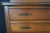 Mid Century Modern Boho Chic Mahogany Buffet & Hutch Bookcase Display Cabinet For Sale - Image 9 of 16