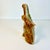 Chestnut 1970s Vintage Mediterranean Italian Coastal Polished Marble Onyx Parrot Sculpture. For Sale - Image 8 of 18