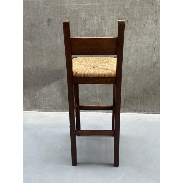Beige Vintage Bar Stools, 1970s, Set of 5 For Sale - Image 8 of 16