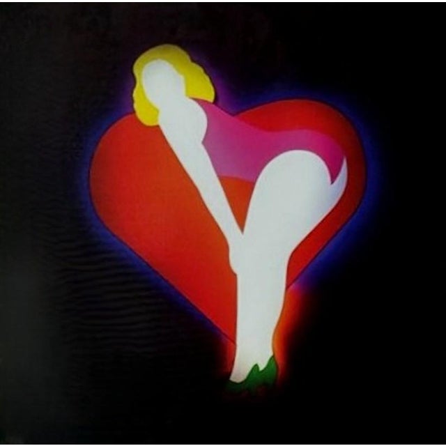 Late 20th Century Marco Lodola Silkscreen on Paper (No. 28/70) in Mirrored Frame For Sale - Image 6 of 18