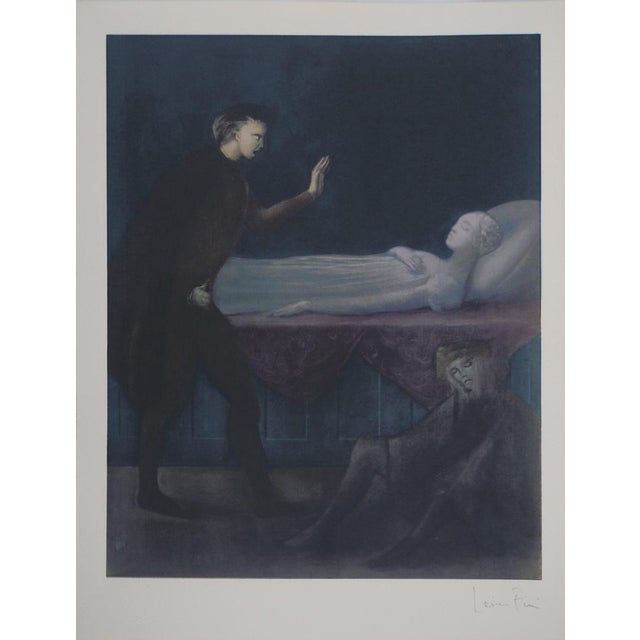Léonor Fini, The Fatal Lovers, Original Signed Screenprint For Sale - Image 6 of 6