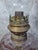 Metal Napoleon III Oil Lamp in Griotte Red Marble and Amethyst Glass For Sale - Image 7 of 9