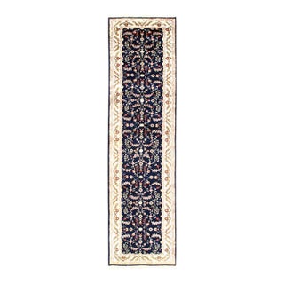 Pasargad DC Sino Art Silk Tabriz Design Runner Rug For Sale
