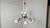 Mid-Century Modern Twelve-Light Brass Chandelier with Opaline Spheres from Stilnovo, 1950s For Sale - Image 3 of 16