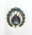 Metal 1940s 3.25 Ct Peacock Brooch For Sale - Image 7 of 9