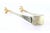 Silver Ice Tongs in the Shape of Bird Claws For Sale - Image 6 of 7