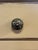 Late 20th Century Vintage Queen Anne Cream Painted 3-Drawer Writing Desk Cottage Chic Vanity Table For Sale - Image 5 of 5