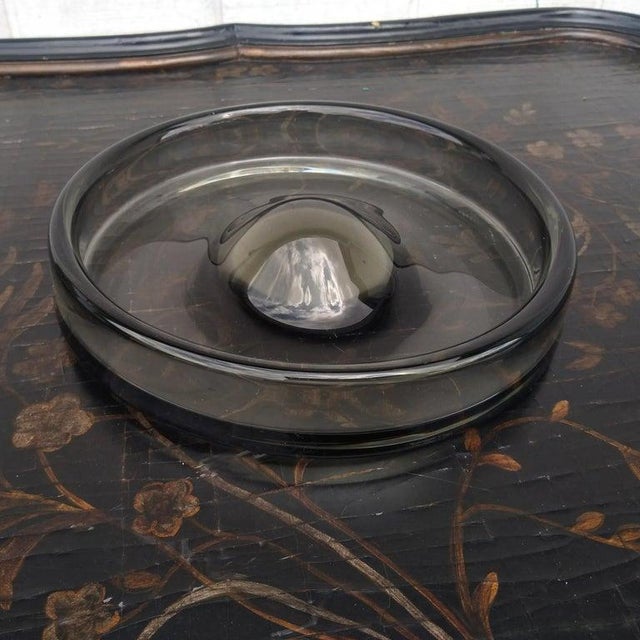 Modern Late 20th Century Murano Sommerso Decorative Bowl For Sale - Image 3 of 9