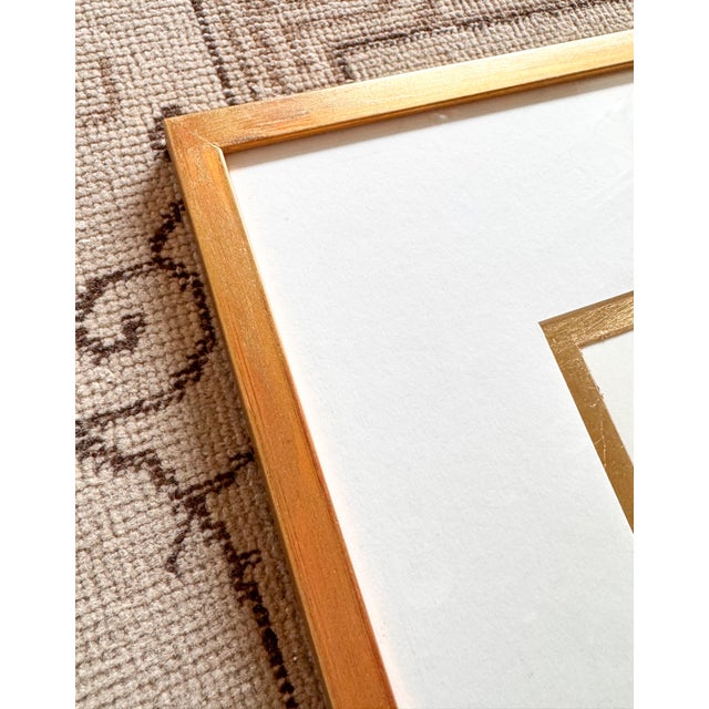 "Cut to the Feeling 3" Original Framed Collage on Paper by Zac Woodiel For Sale - Image 9 of 12