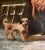 Mid 19th Century 19th Century French Genre Oil Painting of Family Winter Scene With Dog For Sale - Image 5 of 12