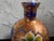 Glass Mid 19th Century European Cobalt Blue & Gilt Enamel Glass Decanter Set With Six Cordial Glasses For Sale - Image 7 of 12