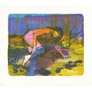 Frédéric Poincelet, Chaussette, 2017, Lithograph For Sale