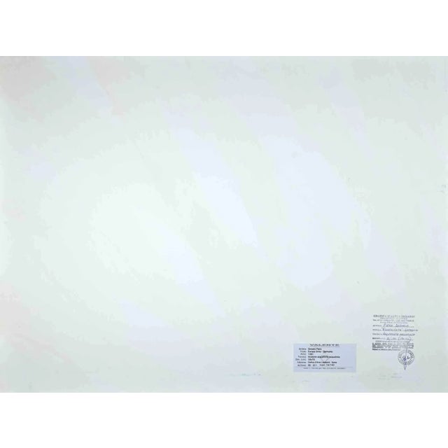 United Europe - Germany is a color etching and aquatint on paper, realized in 1991 by the Italian graphic master Piero...