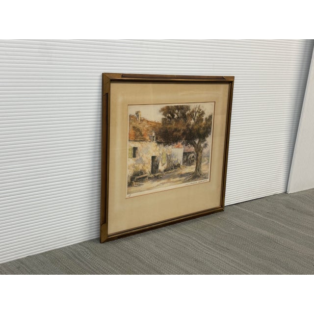 Design Plus Gallery presents La Place Du Village Et La Cour De Ferme by Simone Haumont. This is a soft, impressionistic...
